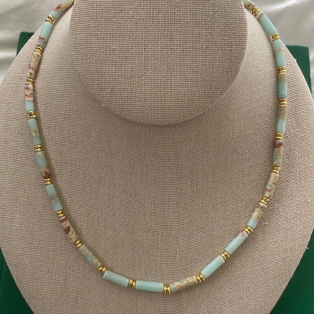 Beaded necklaces!